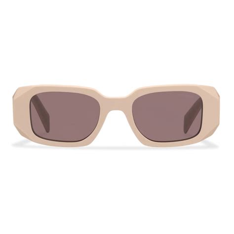 Prada symbole sunglasses beige